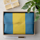Schwedische Flagge (Schweden) Seidenpapier (Geschenk)