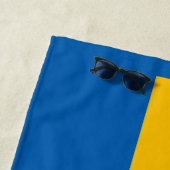 Schwedische Flagge Strandtuch (Beispiel)