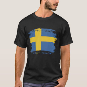 Schwedische Flagge T-Shirt
