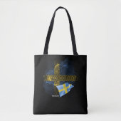 Schwedische Flagge Tasche (Vorderseite)