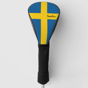 Schwedische Flagge und Golf Schweden Sportvereine  Headcover