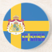 Schwedische Flagge Untersetzer (Vorne)