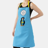 Schwedische Flagge - Vortrag von Frau Penguin Pers Schürze (InSitu)