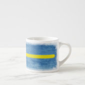 Schwedische Flaggegroße Espresso-Tasse Espressotasse (Rechts)