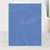 Schwedische Geburtstagskarte mit schwedischem Text Karte (Rückseite)