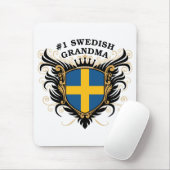 Schwedische Großmutter der Nr.-eine Mousepad (Mit Mouse)