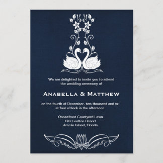 Schwedische Hochzeit Einladung