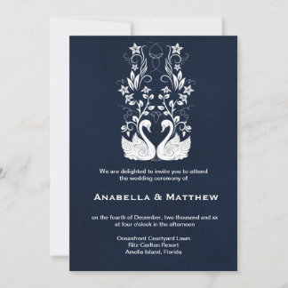 Schwedische Hochzeit Einladung
