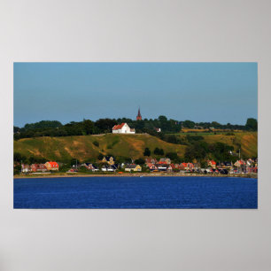Schwedische Insel Ven, 20x12 Zoll Poster