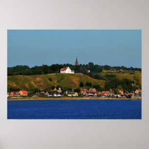 Schwedische Insel Ven, 20x12 Zoll Poster