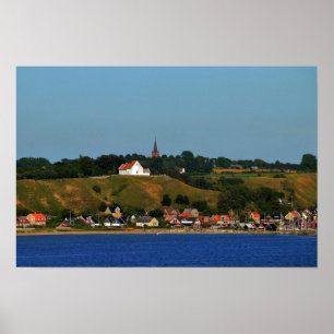 Schwedische Insel Ven, Öresund Poster