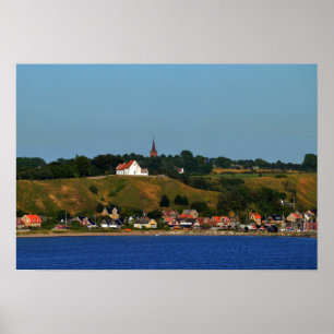 Schwedische Insel Ven, Oresund Poster