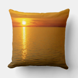 Schwedische Inseln Sunset. Kissen