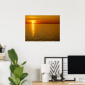 Schwedische Inseln Sunset. Poster (Heimbüro)