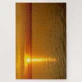 Schwedische Inseln Sunset. Puzzle (Vertikal)