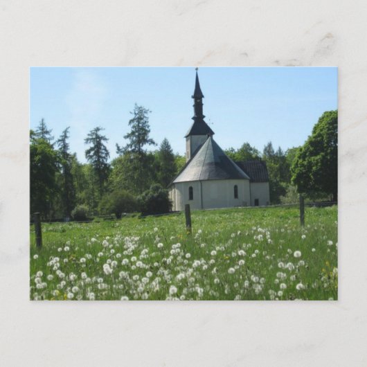 Schwedische Kirche Postkarte (Vorderseite)
