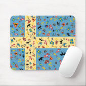 Schwedische Kultureinzelteile mit Flagge Mousepad (Mit Mouse)