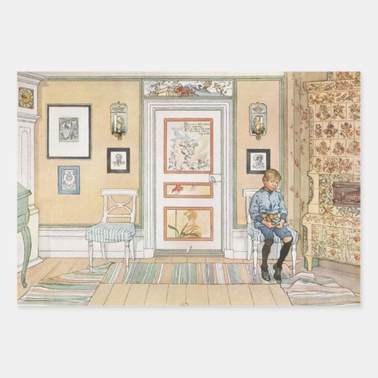 Schwedische Kunstauswahl von Carl Larsson Geschenkpapier Set (Vorderseite 2)