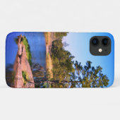 Schwedische Landkarte Case-Mate iPhone Hülle (Rückseite (Horizontal))