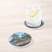 Schwedische Landkarte Getränkeuntersetzer (Seite)