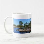 Schwedische Landkarte Kaffeetasse (Links)