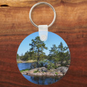 Schwedische Landkarte Schlüsselanhänger (Vorderseite)