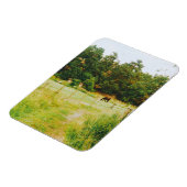 Schwedische Landschaft Magnet (Linke Seite)