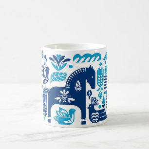 Schwedische Marine und Blue Dala Tasse