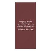 Schwedische Massage-Foto - hinter Werbekarte (Hinten)