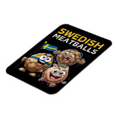 Schwedische Meatballs Magnet (Linke Seite)