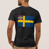 Schwedische norwegische Gewerkschaft, Schweden T-Shirt (Rückseite)