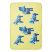 Schwedische Pferde Bathmat Badematte (Vorderseite Vertikal)