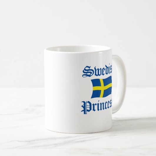 Schwedische Prinzessin Kaffeetasse (VorderseiteRechts)