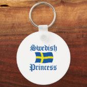 Schwedische Prinzessin Schlüsselanhänger (Vorderseite)