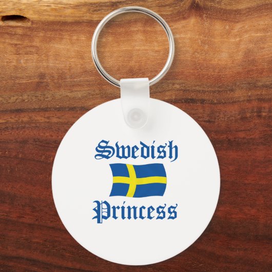 Schwedische Prinzessin Schlüsselanhänger (Vorderseite)