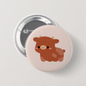 Schwedische Rote Kuh Button (Vorne & Hinten)