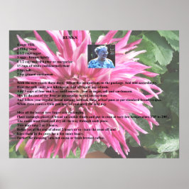 Schwedische Ruske von Großmutter Poster