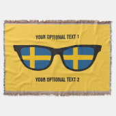 Schwedische Schattendecke Decke (Vorderseite)