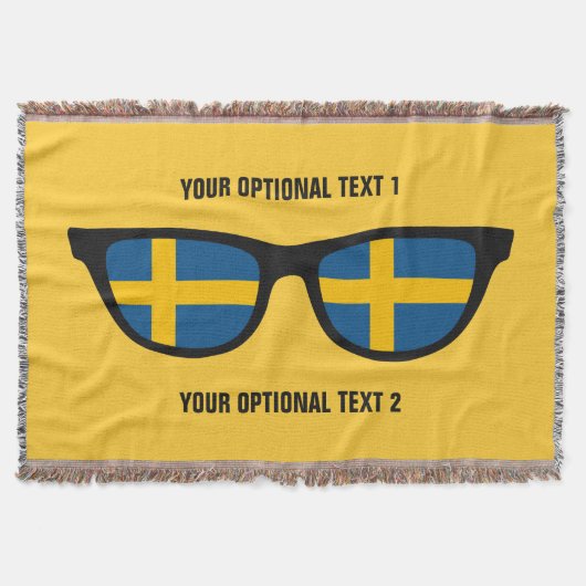 Schwedische Schattendecke Decke (Vorderseite)