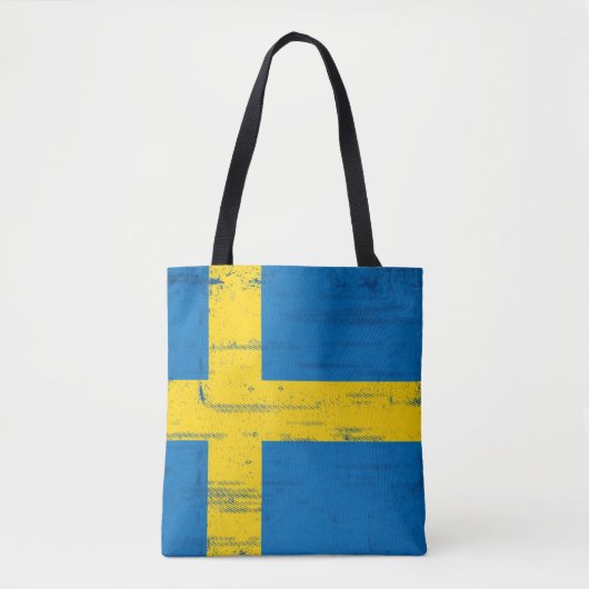 Schwedische Schmutz-Flagge Tasche (Vorderseite)