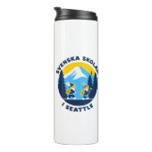 Schwedische Schule in Seattle Thermal Tumbler Thermosbecher (Nach rechts gedreht)