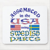 Schwedische Teile Mousepad (Vorne)