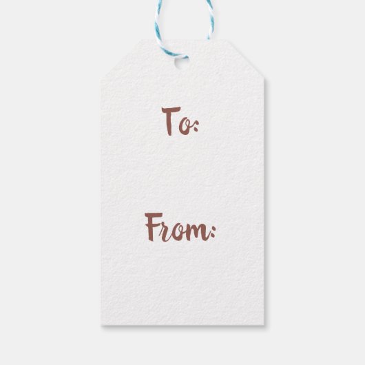 Schwedische Tomate Gnome - Definition Geschenkanhänger (Rückseite)