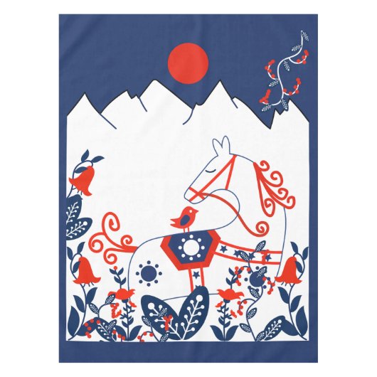 Schwedische und finnische Kunst Tischdecke (Vorderseite)