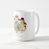 Schwedische Wappen Kaffeetasse (VorderseiteRechts)