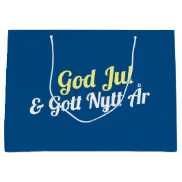 Schwedische Weihnachtsgeschenktasche Große Geschenktüte