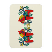 Schwedische Weihnachtskalender Skandinavier Twins Magnet (Vertikal)