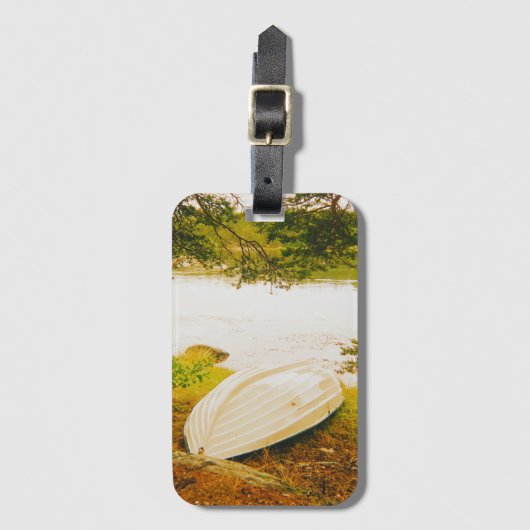 Schwedischer Archipel Gepäckanhänger (Vorderseite Vertikal)