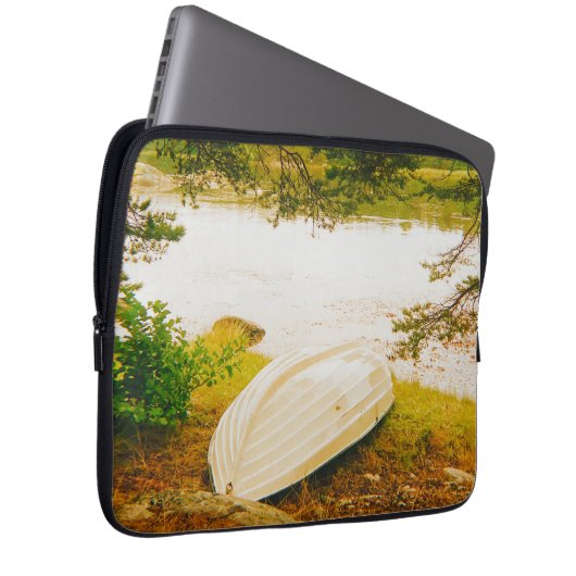 Schwedischer Archipel Laptopschutzhülle (Vorne Rechts)