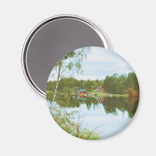 Schwedischer Archipel Magnet (Vorderseite/Rückseite)